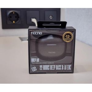 Tecno Écouteurs intra-auriculaires stéréo sans fil Buds 4 Air