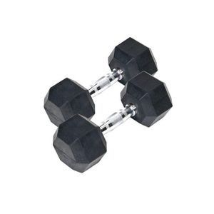 HALTÈRE HEXAGONAL - POIDS DE MUSCULATION 2 X 7.5 kg