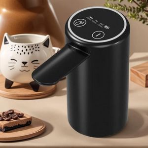 KANGERDUN Pompe à eau portable universelle à double pompe W2 - Fontaine à boire automatique électrique sans fil - Noir