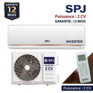 SPJ Split Climatiseur 18000 BTU - 2 CV - Garantie 12 Mois - INVSWTU-18KCI03