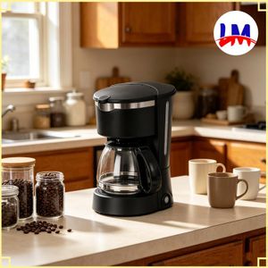LM LM-Home électrique drip coffee machine-1.2L-Noir
