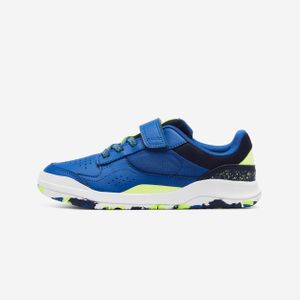 Chaussures de sport résistantes enfant, Playventure bleu et jaune fluo