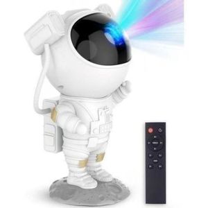Projecteur étoilé Astronaut Space Buddy - Projecteur de nuit Galaxy avec télécommande, réglable à 360° et minuteur, lampe projecteur pour ciel étoilé galaxie nébuleuse pour chambre et salle de jeux