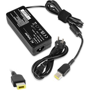 Lenovo Adaptateur secteur pour ordinateur portable 20 V 3,25 A 65 W avec câble d'alimentation