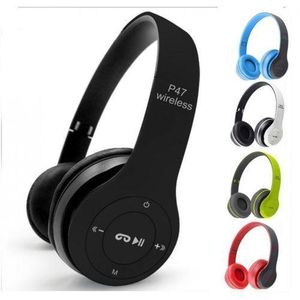 Premium Casque P47sans fil pour casque Bluetooth aleatoire
