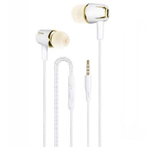 Écouteurs filaires 3,5 mm avec microphone