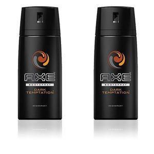 Axe Lot de 2 Déodorants Atomiseur Dark Temptation - 150 ml