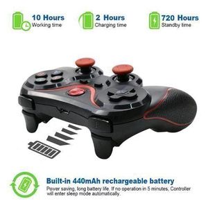 Manette de jeu mobile, manette de jeu sans fil Bluetooth pour Android TV Box et tablette