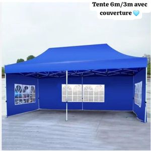 Tente tonnelle démontable 6m/3m