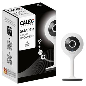 Calex Caméra de Surveillance Interne Smart Mini - IP Wi-Fi 1080P Full HD - Vision Nocturne & Audio Bidirectionnel