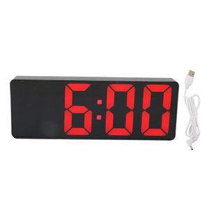Autre Réveil Numérique  LED Horloge Température, Date, Luminosité Réglable,