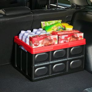 General Coffre de rangement pliable pour siège arrière de 30 L, Coffre de rangement pliable en plastique