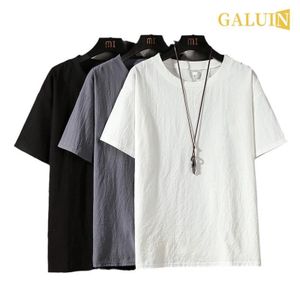 GALUIN Lot de 3 T-shirts homme en coton à manches courtes