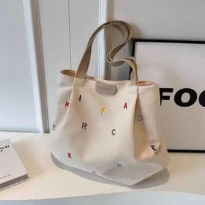 China Vision Sac Tote Bag – Lettres Brodées Multicolores