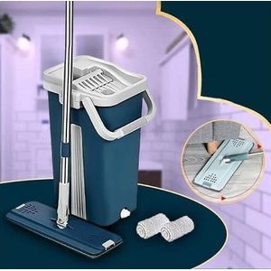 Ensemble balai-serpillière en microfibre