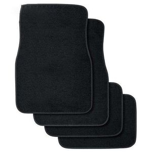 Ensemble Complet De Tapis De Sol Automobiles En C aoutchouc, Ajustement Universel Pour Voitures, Noir