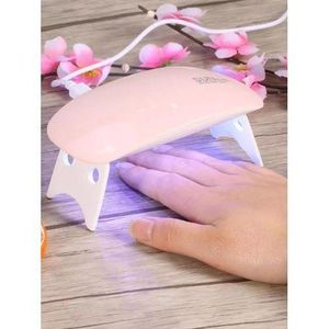 Machine sèche-vernis à ongles 6W, lampe LED UV Portable