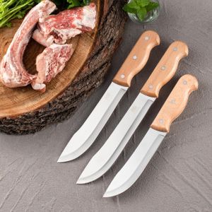 Ensemble de 3 couteaux de cuisine - Désossage et couteaux de filet