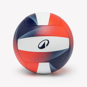 Kipsta Ballon de volley-ball v500 blanc, bleu, rouge