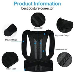 Correcteur De Posture Dos Correction De Posture Ceinture Dorsale Ajustable Respirant Corset Redresse Sangle Dos Pour Femme Et Homme Gym Amincissante