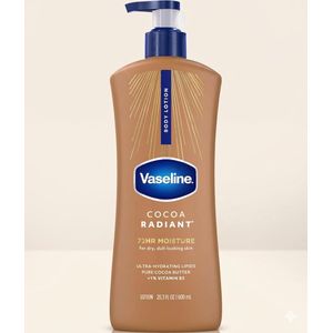 Vaseline Lotion hydratante Cocoa Radiant 72 H – pour le corps 600 mL