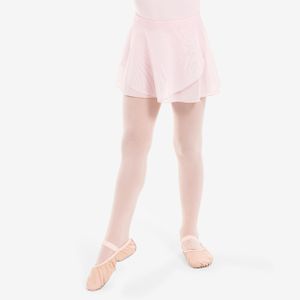 Domyos Jupette portefeuille danse classique en voile fille, rose