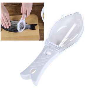 Gen Grattoirs à Écailles de Poisson Écailleur de Poisson - Grattoir à Couteau, Éliminateur d’Écailles de Poisson Efficace pour Cuisine