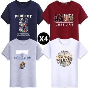 Generic Ensemble de vêtements de sport d'été pour hommes T-shirt à manches  courtes + pantalons de survêtement longs - Prix pas cher