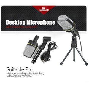 Microphone De Bureau Avec Trépied Microphone De Studio De Podcast Professionnel Pour Ordinateur Portable/PC Pour Enregistrer Des Voix Et Des Instruments Acoustiques