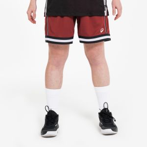 Kipsta Short de Basketball réversible Adulte - SHORT 500 noir rouge