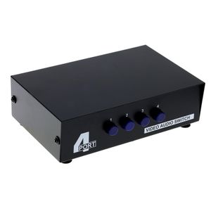 Boîtier de commutation RCA audio-vidéo AV