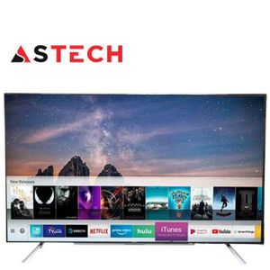 Astech Smart TV LED 55 Pouces Android - 4K Ultra HD - Noir