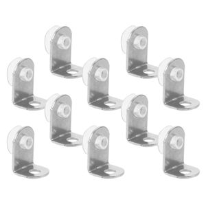 20pcs supports d'étagère + 20pcs vis en fer (4*16 mm)
