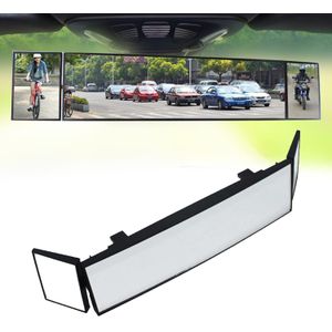 General 1 rétroviseur HD, rétroviseur panoramique à trois volets à 360 degrés, rétroviseur auxiliaire anti-éblouissement pour bébé, adapté à la voiture, au SUV, au rétroviseur grand angle incurvé intérieur de camion