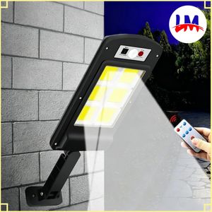 LM Very Bright Outdoor Solar Lamp with Motion Sensor, LED for Street and Garden