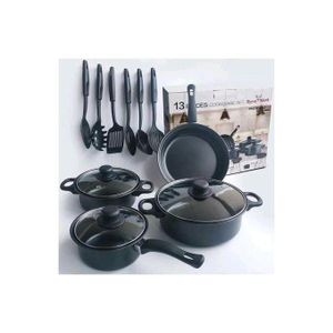 Ensemble de 13 pièces ustensiles de cuisine poêles
