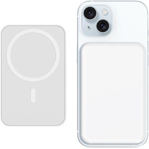 Power Bank magnétique externe 10 000 mAh charge rapide et grande autonomie / Couleur blanche