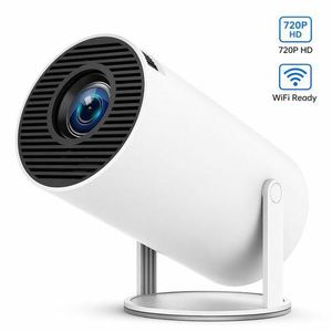 projecteur portable pour cinéma maison – Projecteur intelligent WiFi, compatible téléphone, pour films extérieurs et chambre