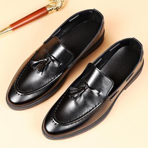 VANHUHU Oxford Chaussures De Pour Hommes Noir