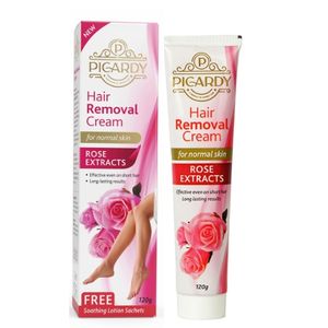 Creme depilatoire Picardy - extrait de Rose - pour peau normale - 120gr