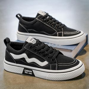 GLARPEBIE Chaussures décontractées pour hommes Baskets de mode pour hommes en rétro classique  - Noir