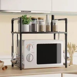 Original Support de cuisine d'angle et étagère pour micro-ondes