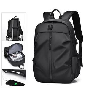 Sacoche d'ordinateur portable étanche et anti-vol - sac à dos d'affaires haut de gamme - sac à dos de voyage - sac à dos multifonctionnel grande capacité - noir