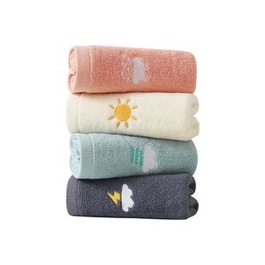 TodyJeyHo TodyJeyHo Set of 4 Cotton Hand Towels - Soft, Absorbent, 74x34cm - Multi-Purpose for Bath, Gym, Spa