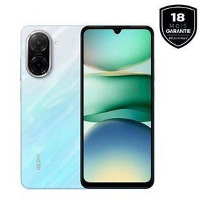 Xiaomi Redmi A5 – 6.88" - 4G - 2 sim - 4GB Ram - 128GB Rom - 8Mpx/5Mpx – 5200 MAh - Blue - Garantie 12 mois