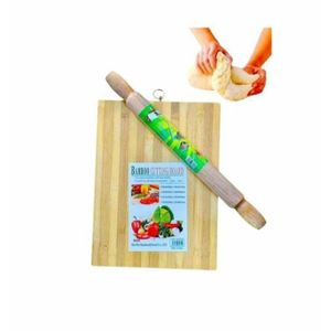 Planche à découper + rouleau pâtissier
