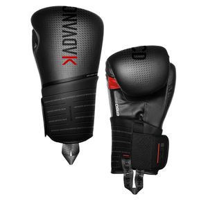 Outshock Gants de boxe avec maintien articulaire du poignet, noir