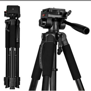 Trépied flexible pour appareil photo, trépied pour téléphone portable, trépied pour vidéo en direct rotative a 360° Hauteur max 180cm.