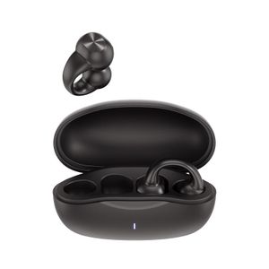 J01 Écouteurs Bluetooth Sans Fil à Clip Ouvert – Casque Sport, Écouteurs Stéréo Légers avec Boîtier de Charge, Longue Autonomie-Noir