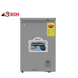 Astech Congélateur Horizontal 195 Litres - CH195 - Gris - Classe A+ - Garantie 12 Mois
